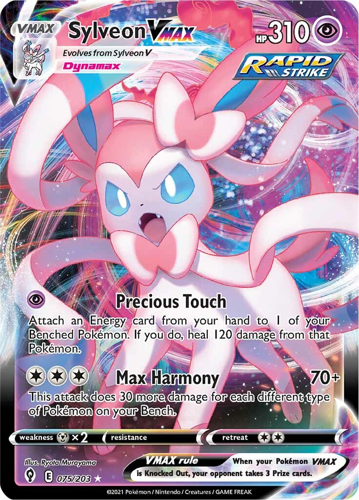 Sylveon VMAX (075/203) [Sword & Shield: Evolving Skies] | Clutch Gaming