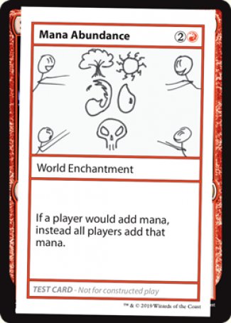 Mana Abundance (2021 Edition) [Mystery Booster Playtest Cards] | Clutch Gaming