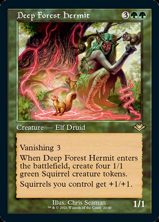 Deep Forest Hermit (Retro Foil Etched) [Modern Horizons] | Clutch Gaming