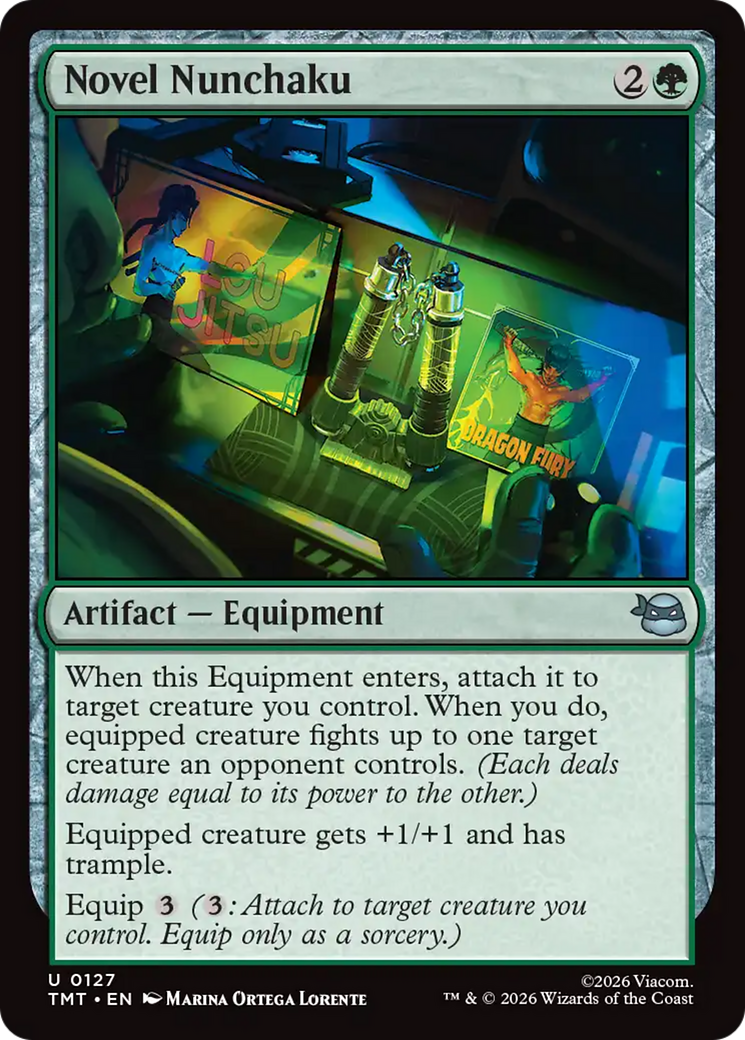 Novel Nunchaku [Teenage Mutant Ninja Turtles] | Clutch Gaming