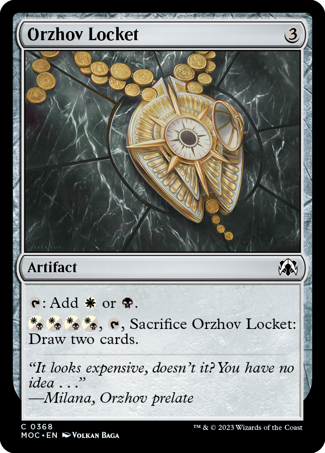 Orzhov Locket [March of the Machine Commander] | Clutch Gaming