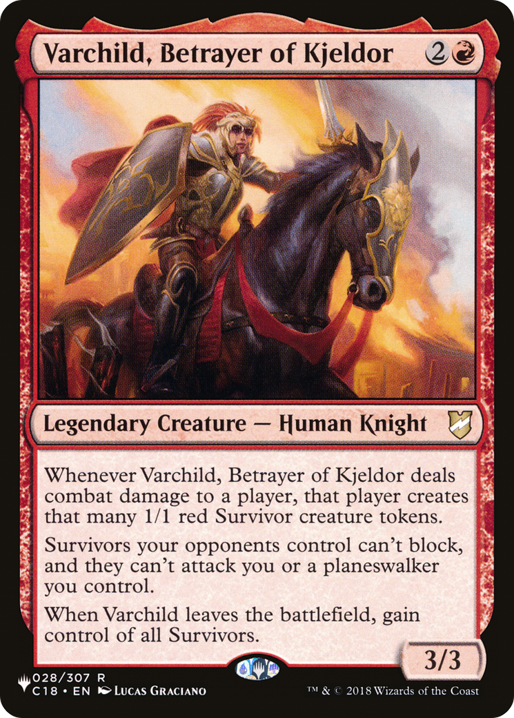 Varchild, Betrayer of Kjeldor [The List Reprints] | Clutch Gaming