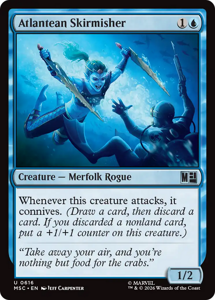Atlantean Skirmisher [Marvel Super Heroes Commander] | Clutch Gaming