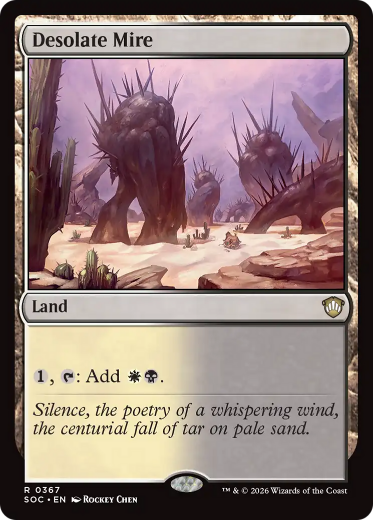 Desolate Mire [Secrets of Strixhaven Commander] | Clutch Gaming