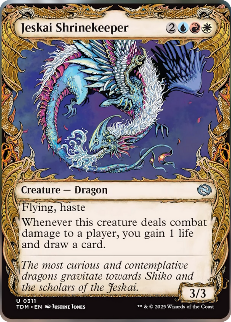 Jeskai Shrinekeeper (Showcase) [Tarkir: Dragonstorm] | Clutch Gaming