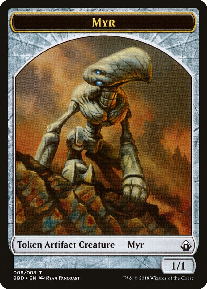 Myr Token [Battlebond Tokens] | Clutch Gaming