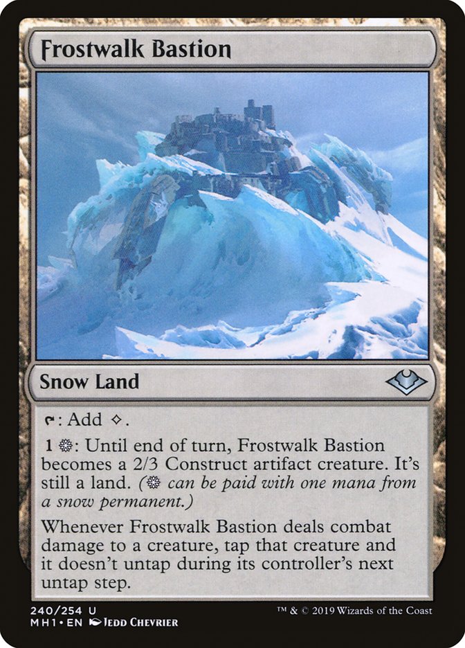 Frostwalk Bastion [Modern Horizons] | Clutch Gaming