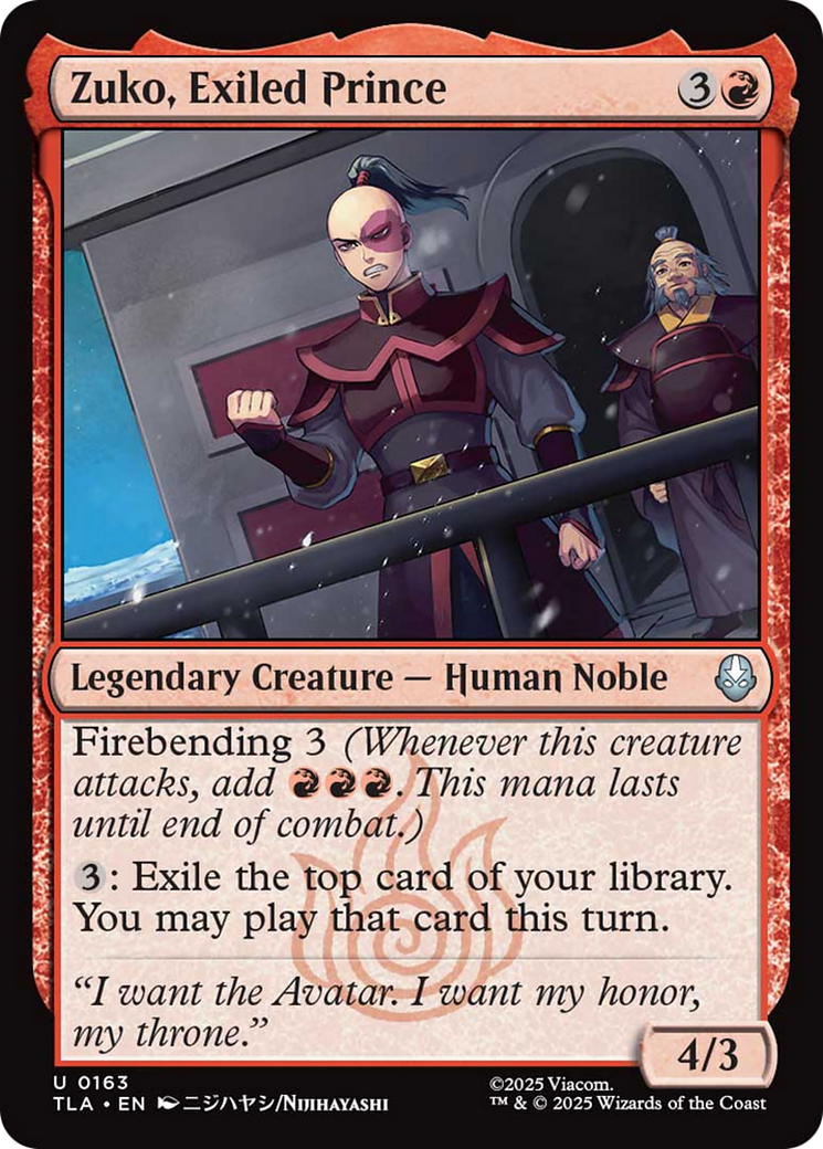 Zuko, Exiled Prince [Avatar: The Last Airbender] | Clutch Gaming