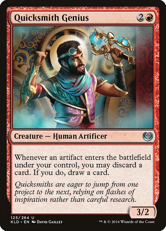 Quicksmith Genius [Kaladesh] | Clutch Gaming