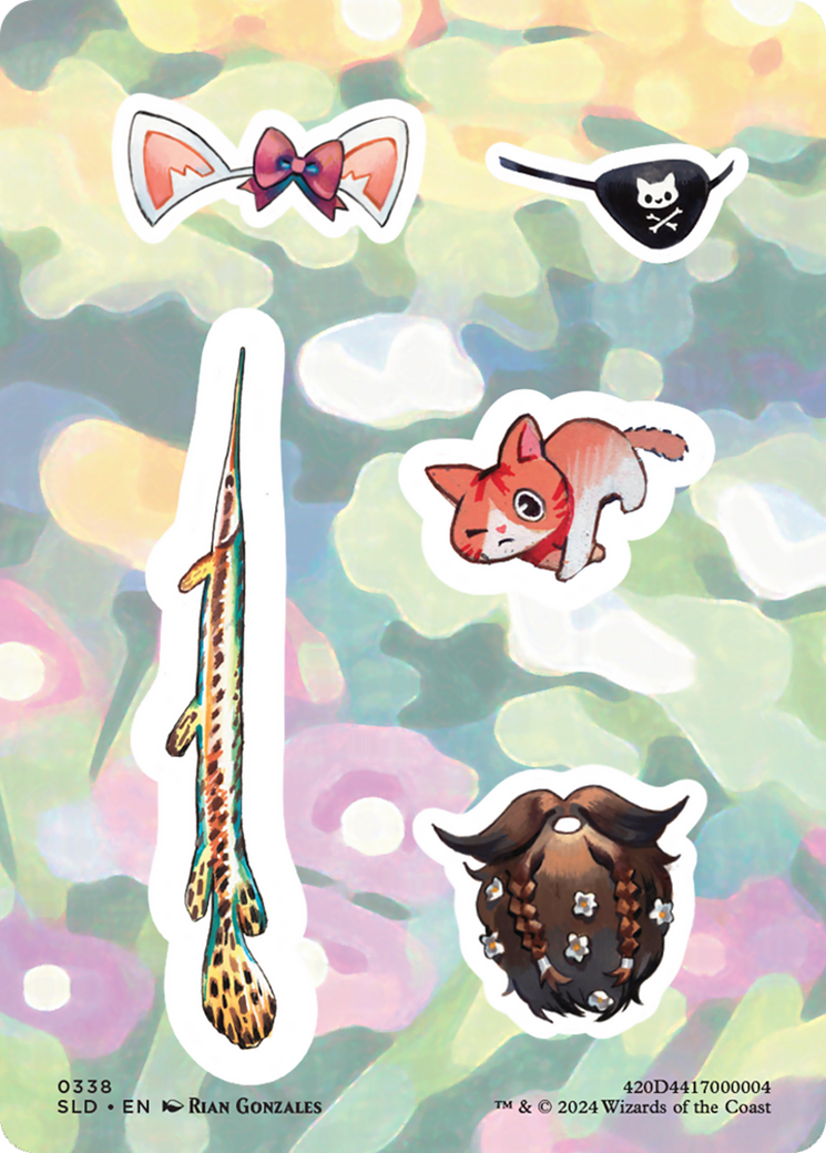 Sticker Sheet (0338) [Secret Lair Drop Series] | Clutch Gaming