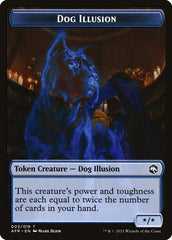 Angel // Dog Illusion Double-Sided Token [Dungeons & Dragons: Adventures in the Forgotten Realms Tokens] | Clutch Gaming