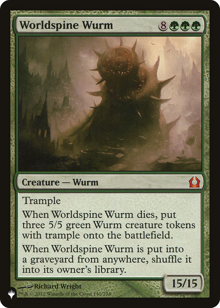 Worldspine Wurm [The List] | Clutch Gaming