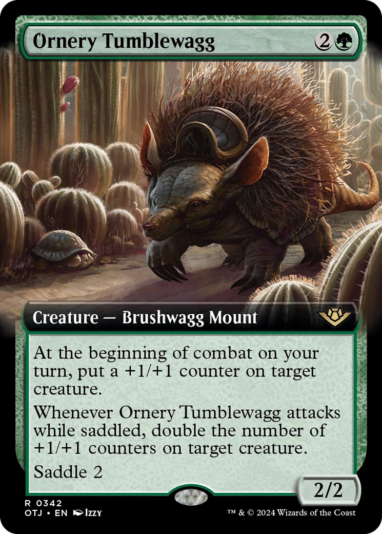 Ornery Tumblewagg (Extended Art) [Outlaws of Thunder Junction] | Clutch Gaming
