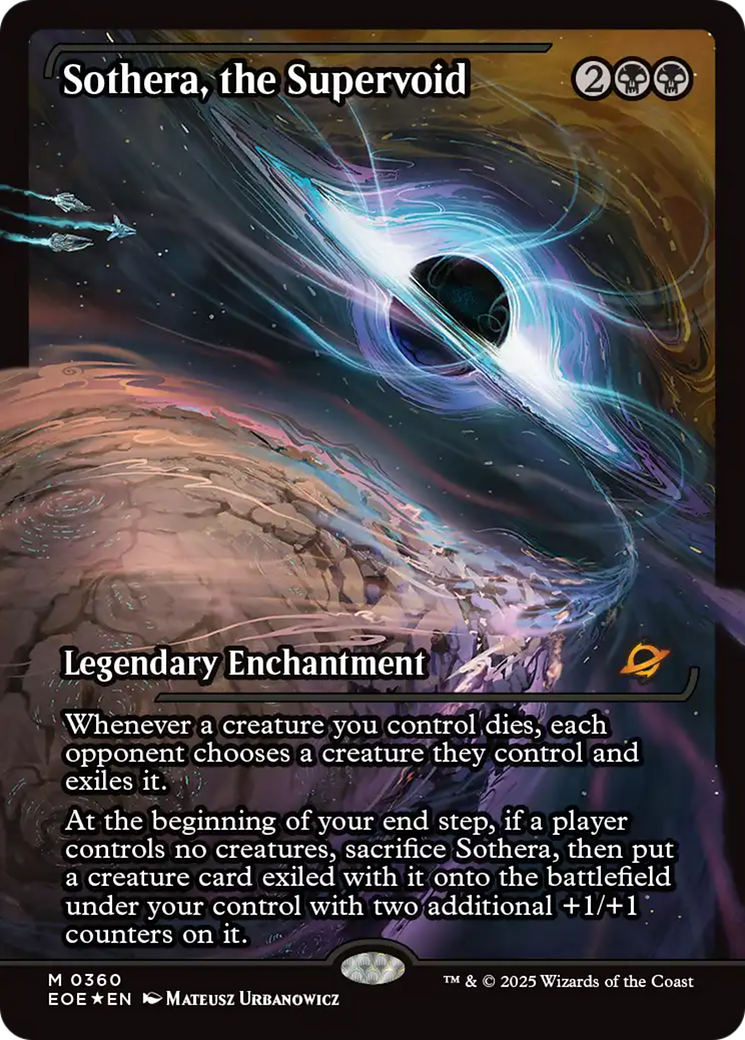 Sothera, the Supervoid (Showcase) [Edge of Eternities] | Clutch Gaming