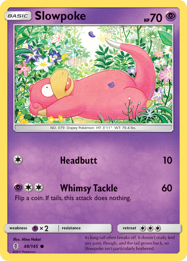 Slowpoke (48/145) [Sun & Moon: Guardians Rising] | Clutch Gaming