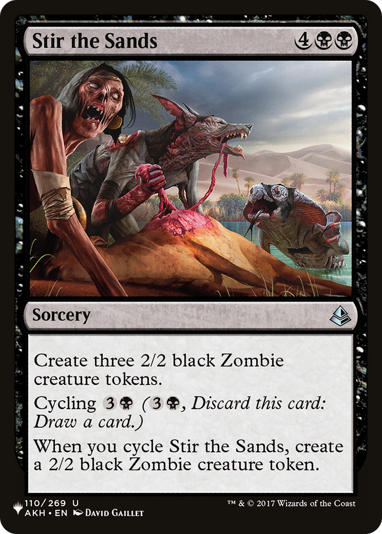 Stir the Sands [The List Reprints] | Clutch Gaming