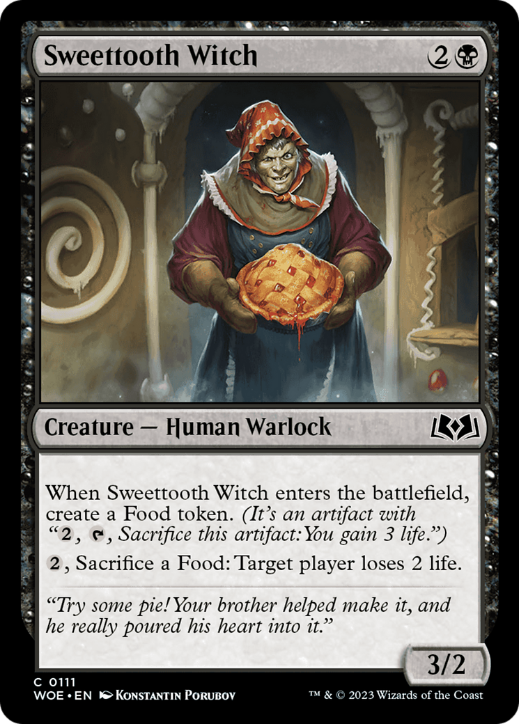 Sweettooth Witch [Wilds of Eldraine] | Clutch Gaming