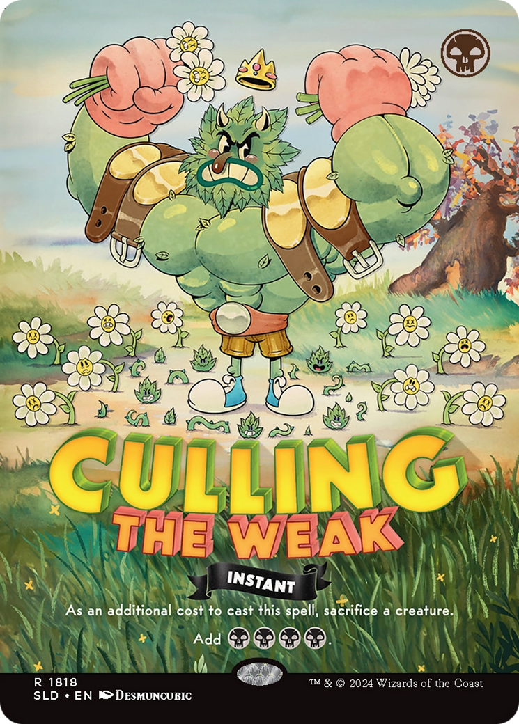 Culling the Weak (Rainbow Foil) [Secret Lair Drop Series] | Clutch Gaming