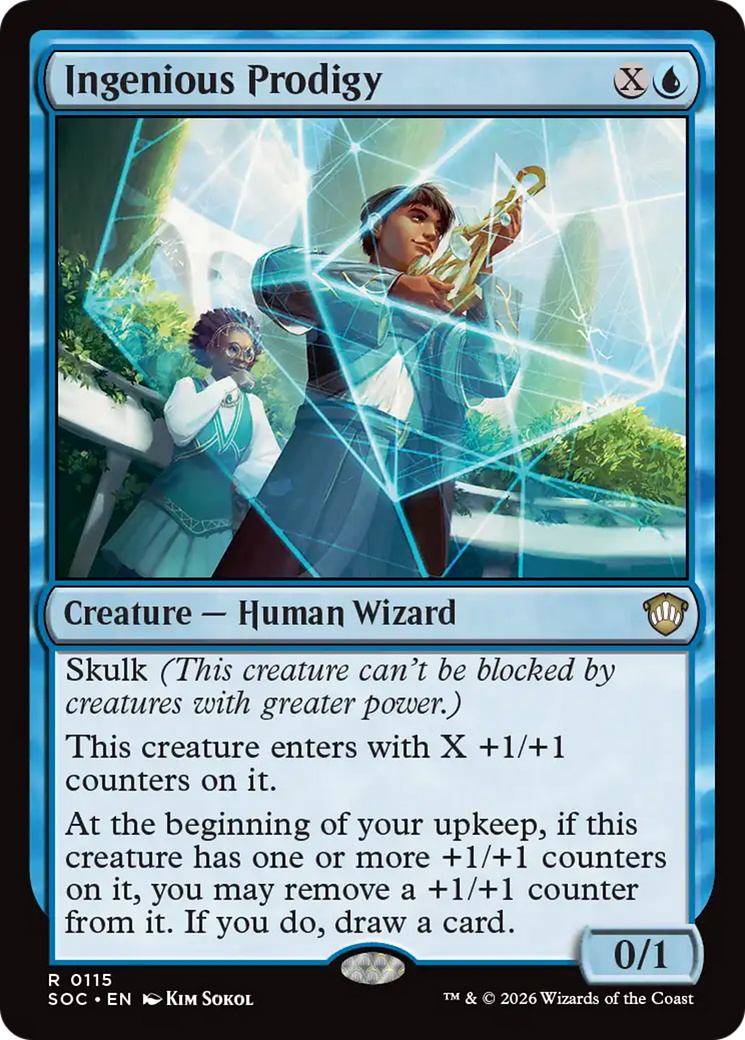 Ingenious Prodigy [Secrets of Strixhaven Commander] | Clutch Gaming