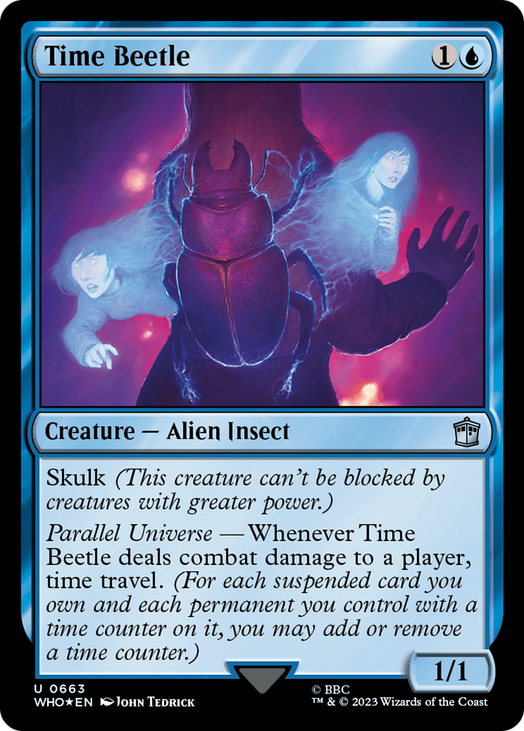 Time Beetle (Surge Foil) [Doctor Who] | Clutch Gaming