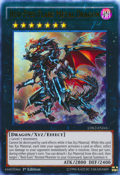 Red-Eyes Flare Metal Dragon [LDK2-ENJ41] Ultra Rare | Clutch Gaming