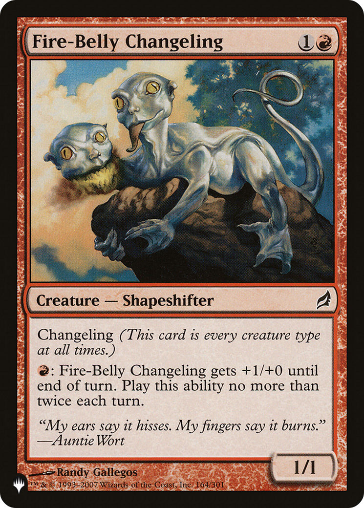 Fire-Belly Changeling [The List Reprints] | Clutch Gaming