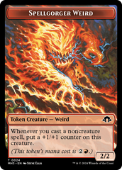 Eldrazi Spawn // Spellgorger Weird Double-Sided Token [Modern Horizons 3 Tokens] | Clutch Gaming