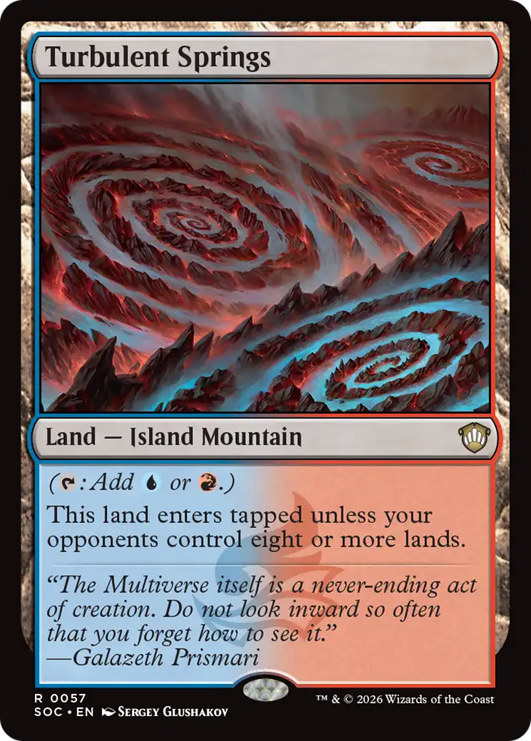 Turbulent Springs [Secrets of Strixhaven Commander] | Clutch Gaming