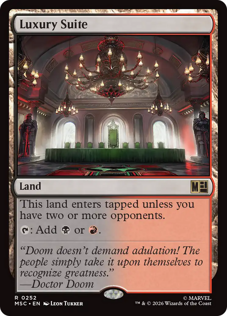 Luxury Suite (Surge Foil) [Marvel Super Heroes Commander] | Clutch Gaming