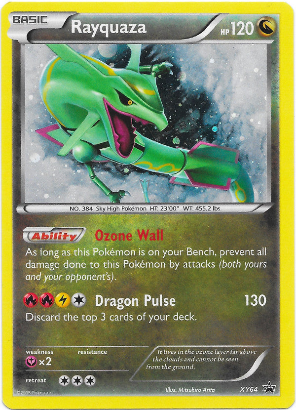 Rayquaza (XY64) (Jumbo Card) [XY: Black Star Promos] | Clutch Gaming