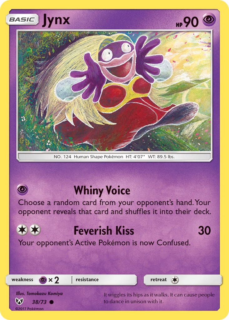 Jynx (38/73) [Sun & Moon: Shining Legends] | Clutch Gaming