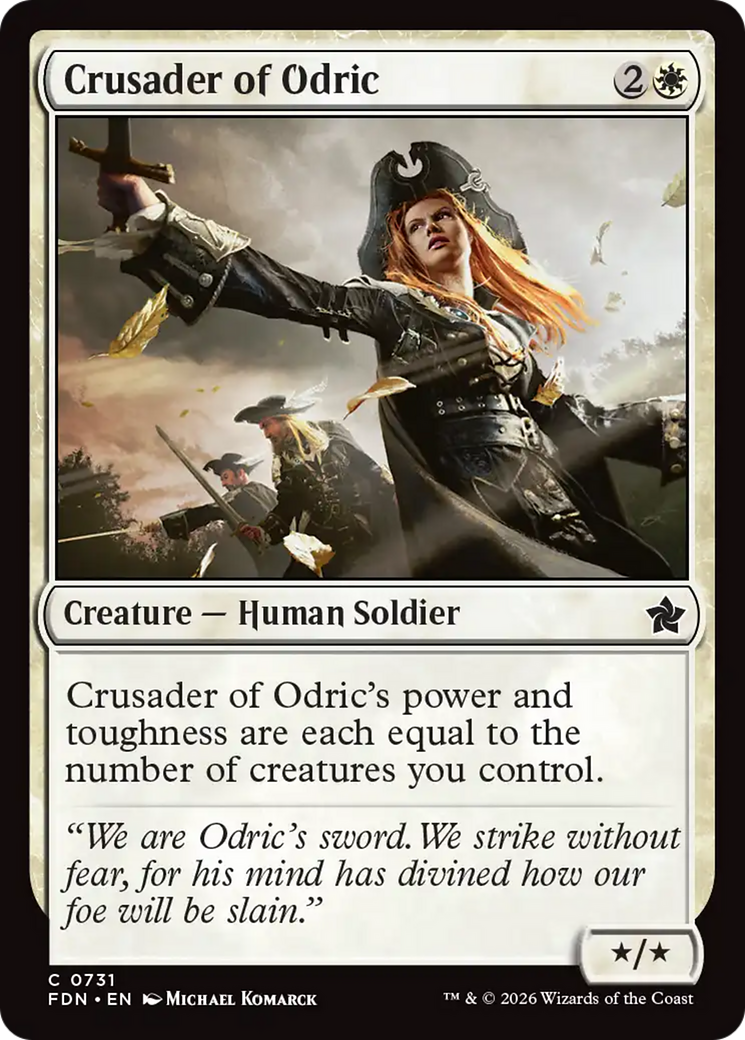 Crusader of Odric (0731) [Foundations] | Clutch Gaming