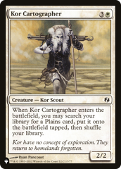 Kor Cartographer [The List Reprints] | Clutch Gaming