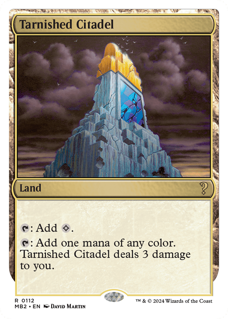 Tarnished Citadel (White Border) [Mystery Booster 2] | Clutch Gaming