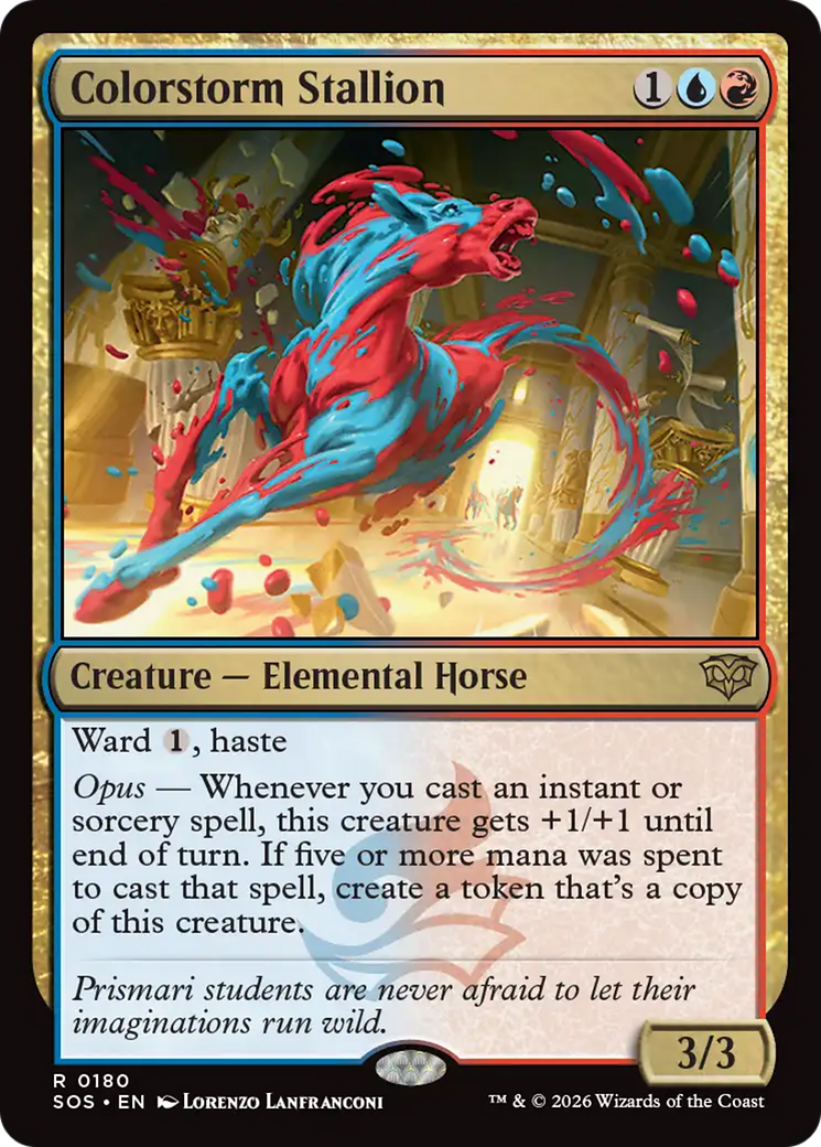 Colorstorm Stallion [Secrets of Strixhaven] | Clutch Gaming