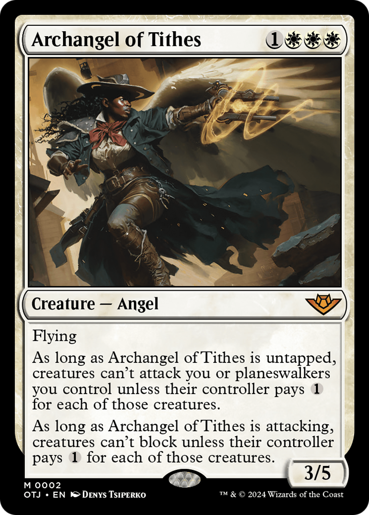 Archangel of Tithes [Outlaws of Thunder Junction] | Clutch Gaming