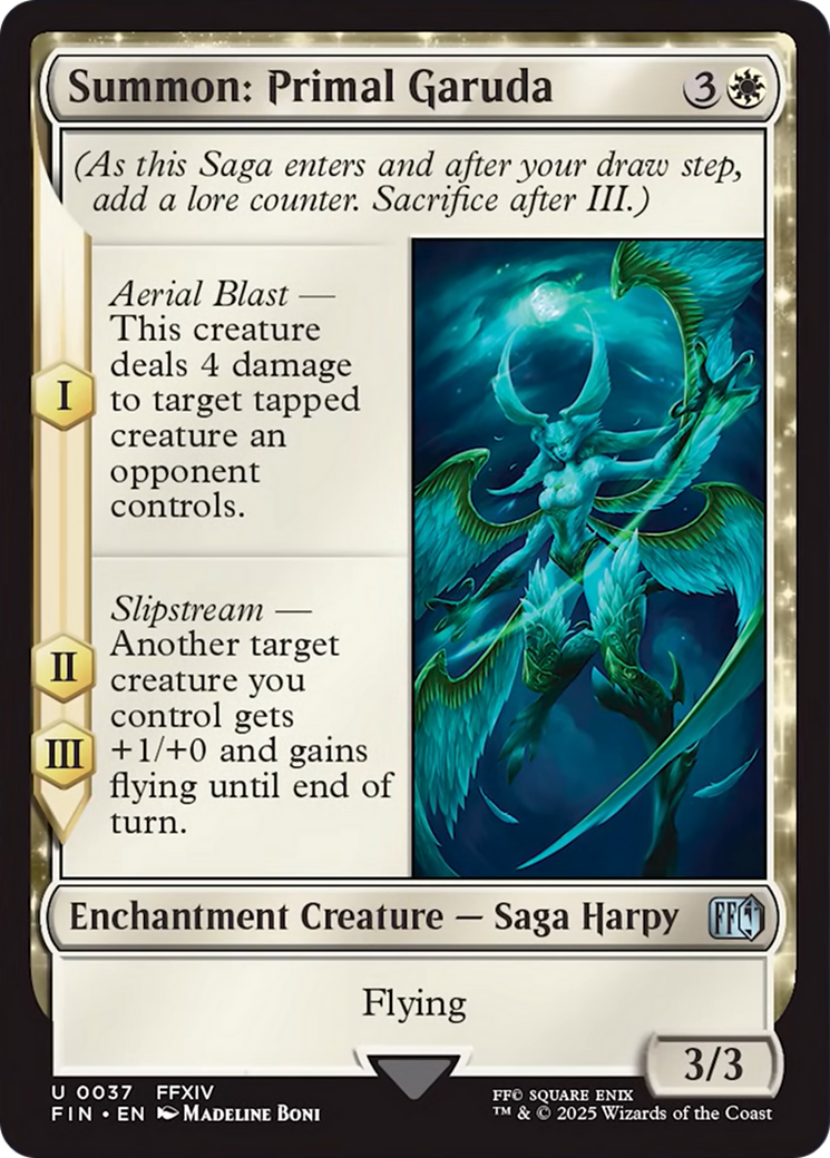 Summon: Primal Garuda [FINAL FANTASY] | Clutch Gaming
