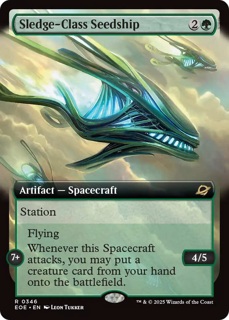 Sledge-Class Seedship (Extended Art) [Edge of Eternities] | Clutch Gaming