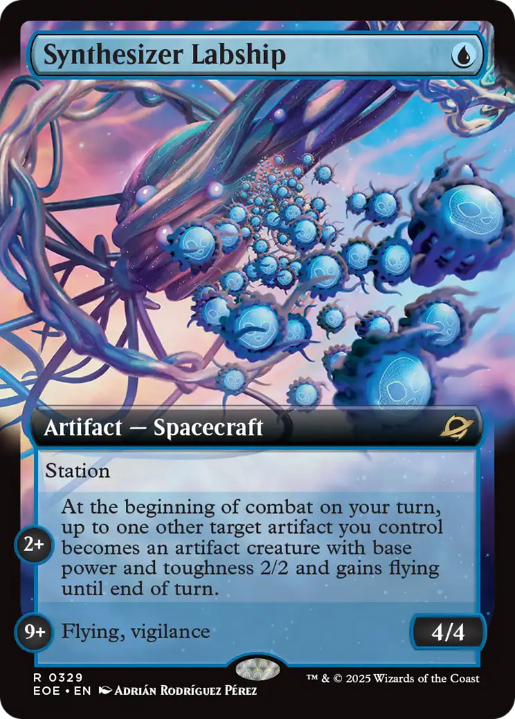 Synthesizer Labship (Extended Art) [Edge of Eternities] | Clutch Gaming
