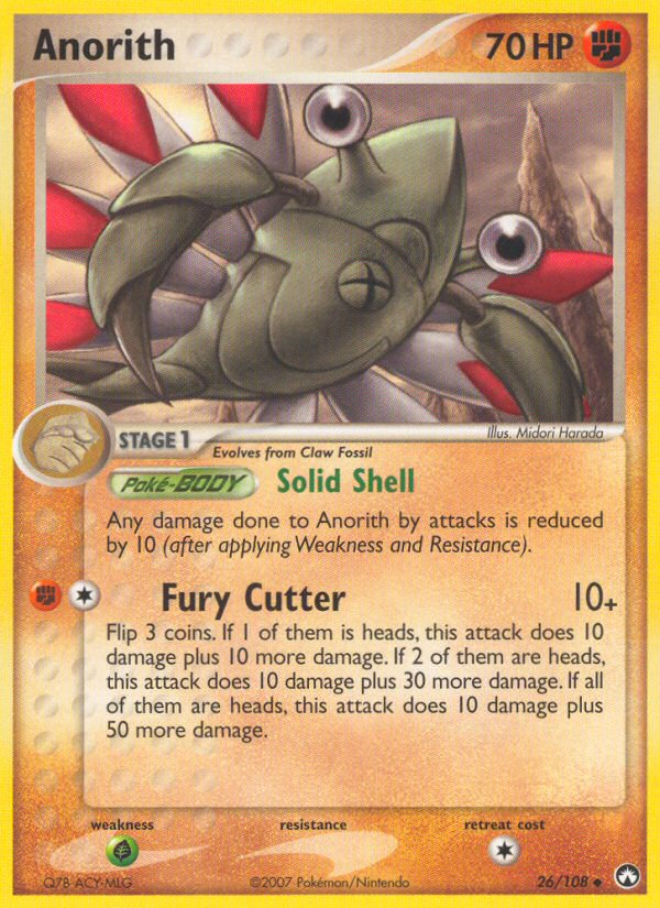Anorith (26/108) [EX: Power Keepers] | Clutch Gaming