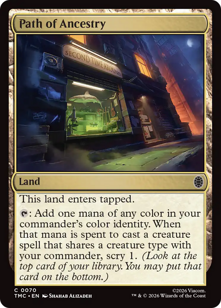 Path of Ancestry [Teenage Mutant Ninja Turtles Commander] | Clutch Gaming