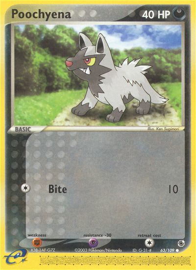 Poochyena (63/109) [EX: Ruby & Sapphire] | Clutch Gaming