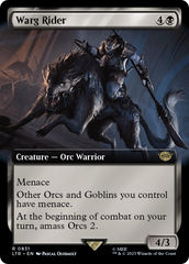 Warg Rider (Extended Art) [The Lord of the Rings: Tales of Middle-Earth] | Clutch Gaming