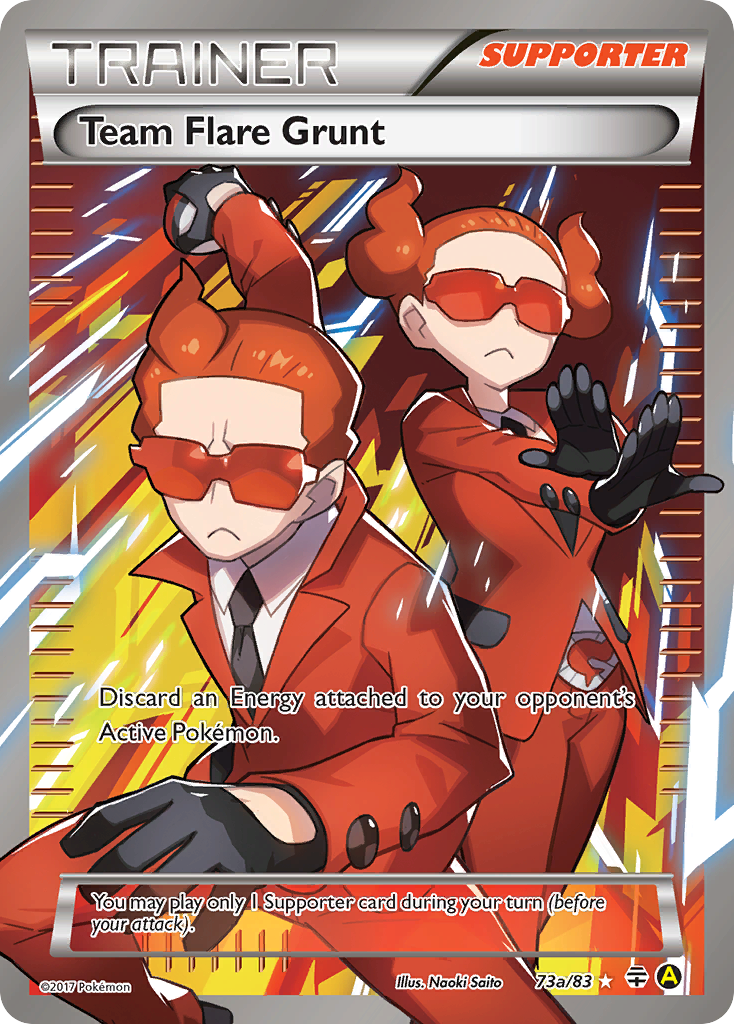 Team Flare Grunt (73a/83) [Alternate Art Promos] | Clutch Gaming