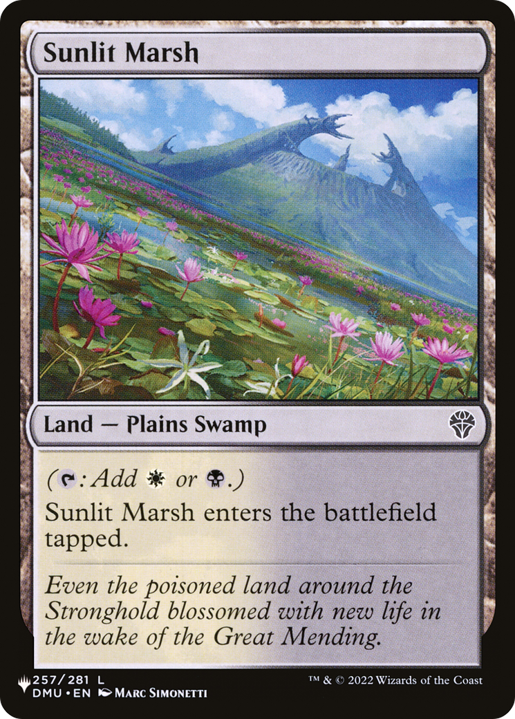 Sunlit Marsh [The List Reprints] | Clutch Gaming