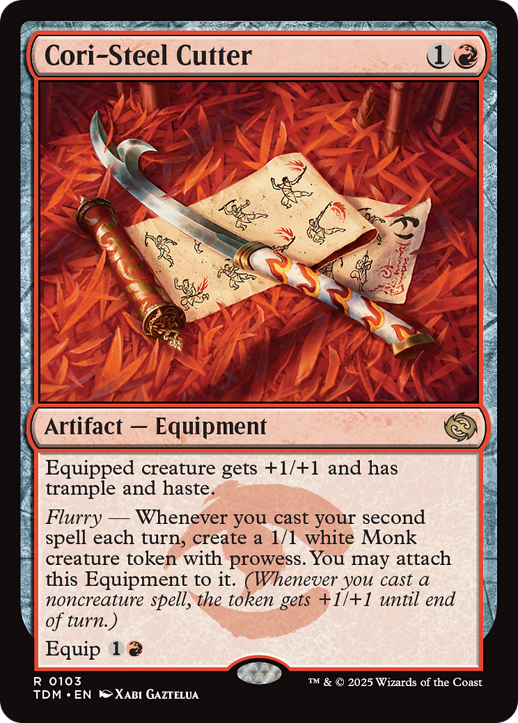 Cori-Steel Cutter [Tarkir: Dragonstorm] | Clutch Gaming