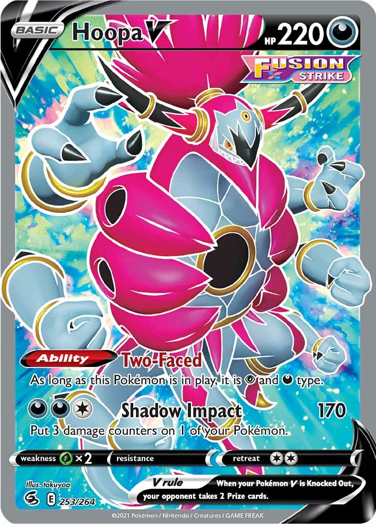 Hoopa V (253/264) [Sword & Shield: Fusion Strike] | Clutch Gaming