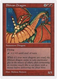 Shivan Dragon (Oversized) [Oversize Cards] | Clutch Gaming