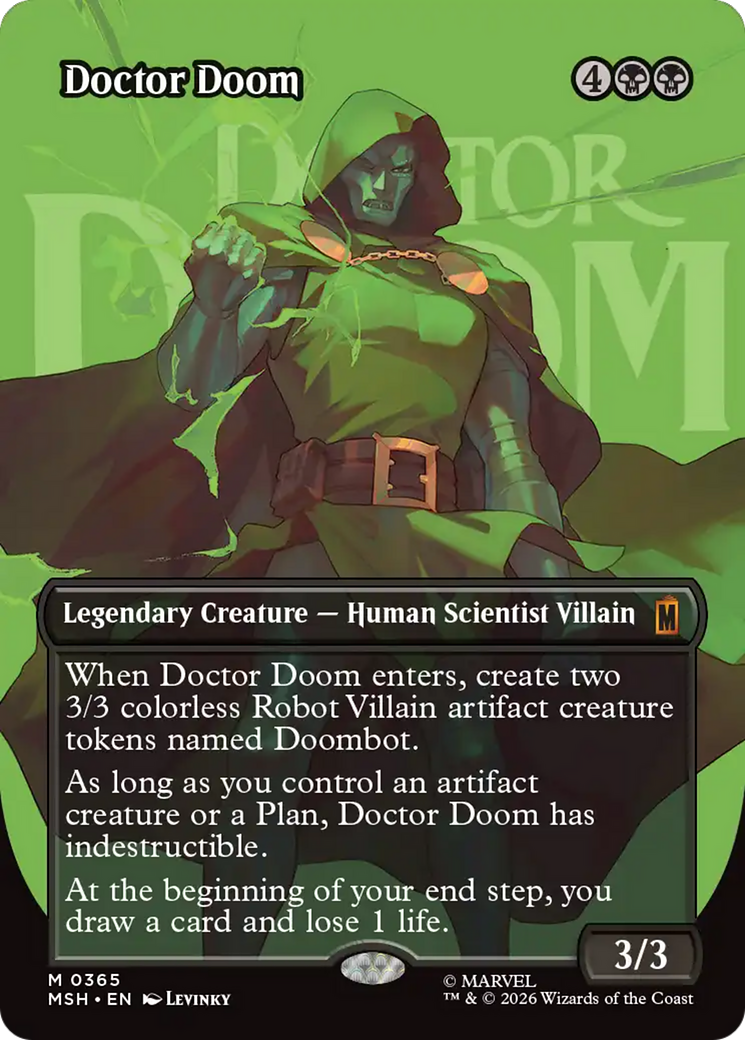Doctor Doom (Borderless) (365) [Marvel Super Heroes] | Clutch Gaming