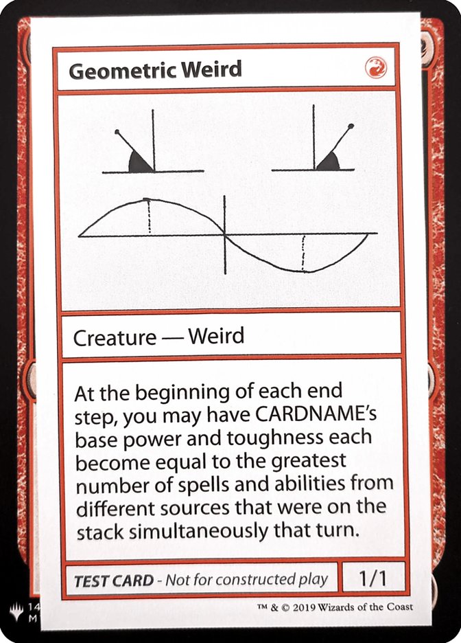 Geometric Weird [Mystery Booster Playtest Cards] | Clutch Gaming